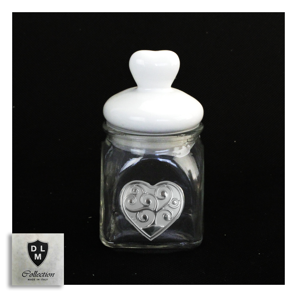 WeddingTree 30x40ml Vasetti Vetro Piccoli - Set di Provette Vetro Matrimoni  con Tappi di Sughero e Ciondoli a Cuore - Come Regalo per gli Invitati al  Matrimonio, Decorazione, Portaspezie : : Casa