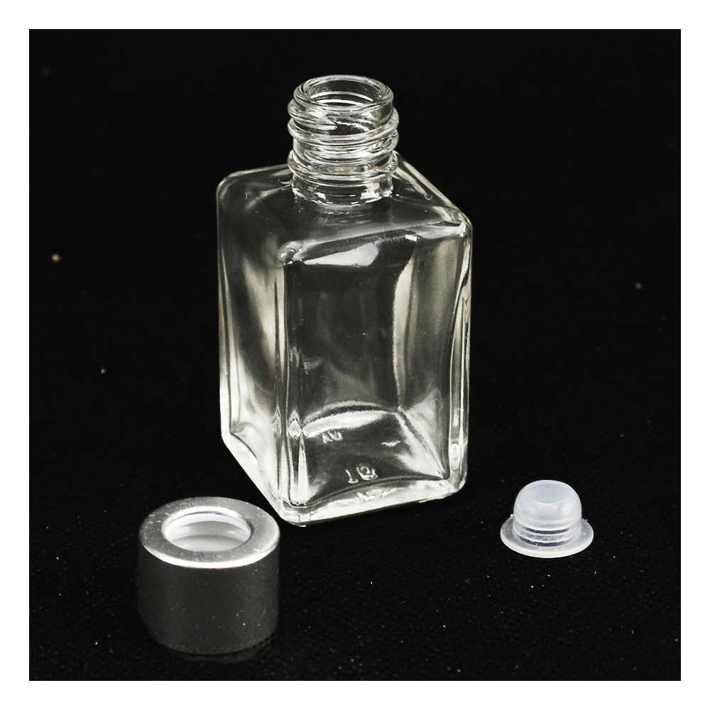 DLM - Bottigliette di vetro Profumatore tappo forato per