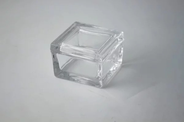 Scatola portagioie in vetro ( brillante come il cristallo )_7x7x5 cm
