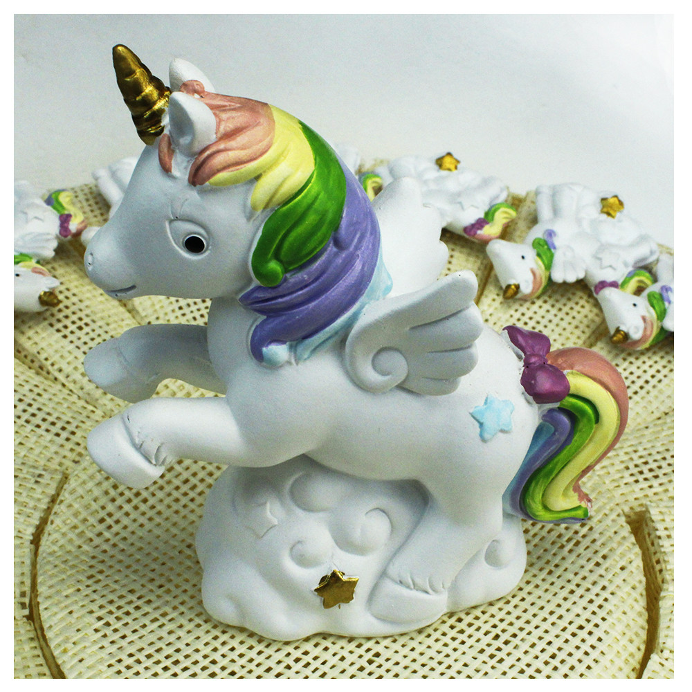 Calamita unicorno fimo bomboniera - Feste - Bomboniere - di Valenti