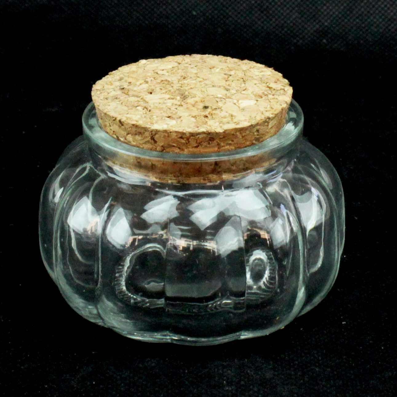 Barattolo in vetro con tappo in sughero (kit 12 pezzi)