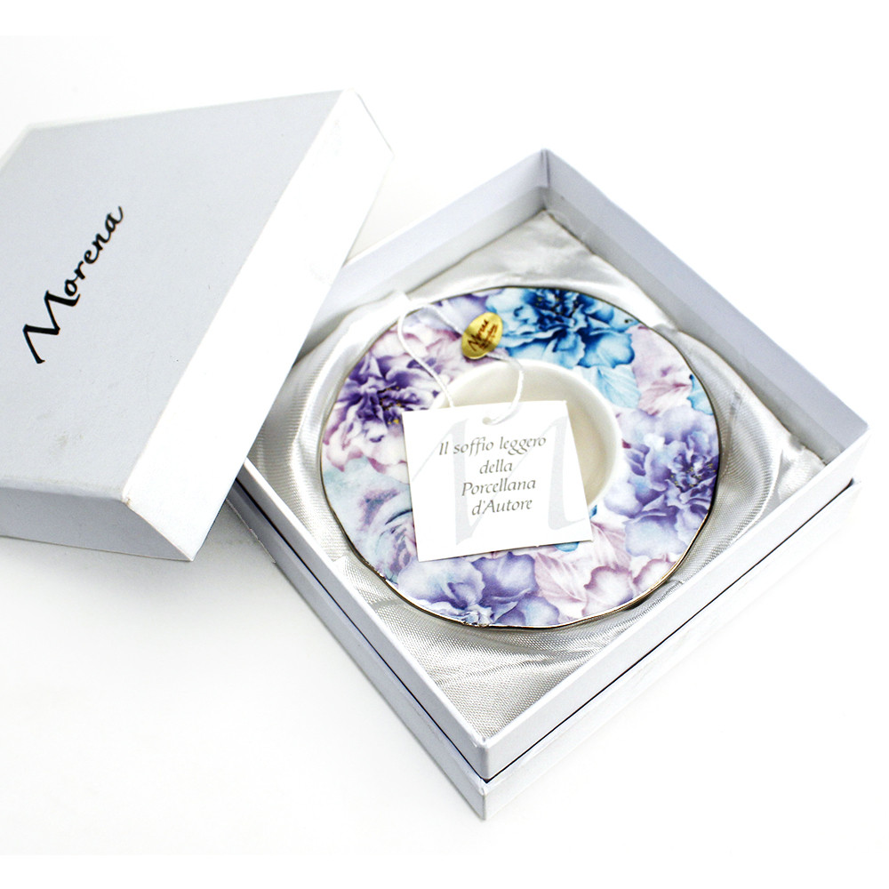 Pala Di Ficodindia Bianco - Centrotavola Svuotatasche In Terracotta