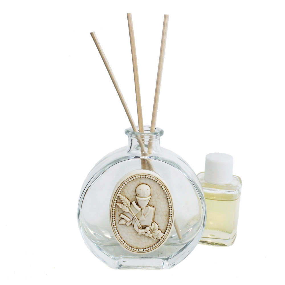 Profumatore in Vetro con Calice Diffusore per Ambienti Profumo Prima Comunione Diffusore