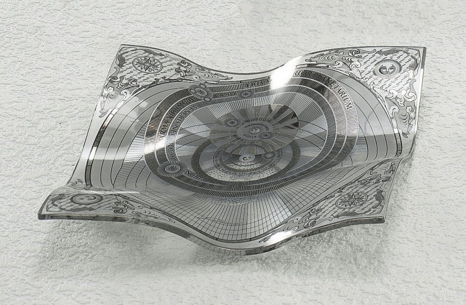 Piattino centritavola, Gattinoni completo di scatola-21x21 cm