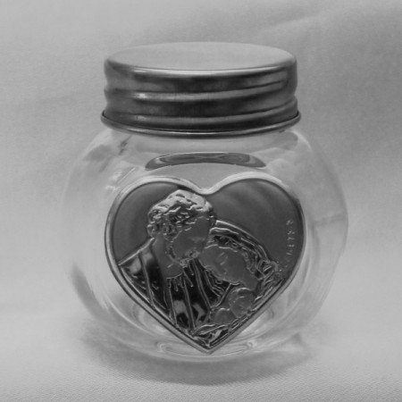 Barattolo in vetro Sacra Famiglia (kit 12 pezzi)