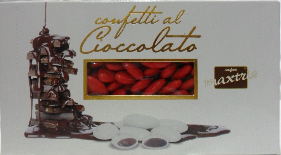 Confetti al cioccolato rossi