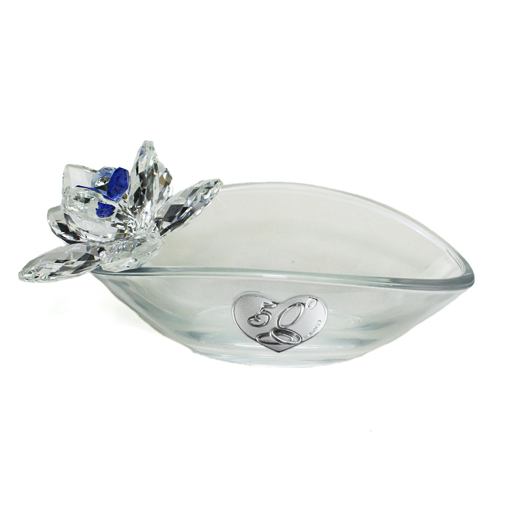 Uloveido DZ006 Collana Donna Con Ciondolo Cuore Viola - Zirconia Cubica, Ottone Color Platino, Regalo Fidanzamento Anniversario