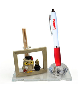 Profumatore portapenna con penna laurea triennale magistrale diffusori scatola regalo 