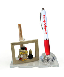Profumatore portapenna con penna laurea in Giurisprudenza diffusori scatola regalo 