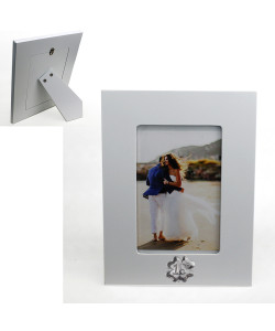 Bomboniera Portafoto Cornice Quadretto Quadrifoglio Festa 18 Anni Diciottesimo Compleanno 22x17 cm