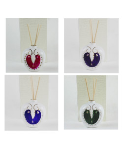 Bomboniera Profumatore Diffusore Ambiente in ceramica Colorato Nozze Matrimonio