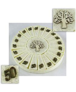 Bomboniere a Torta Albero della Vita 50 Anniversario Nozze Matrimonio Confettata