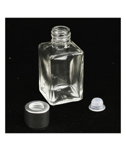 Bottigliette di vetro Profumatore tappo forato per bastoncini profumati 30 ml Diffusore Ambiente di Olio Essenziale 