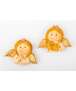 Calamita angelo angioletto puttino bimba portafortuna