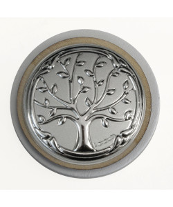 Calamita Magnete Tonda in legno Albero della Vita Segnaposto Pensierino Confettata Nozze Comunione 