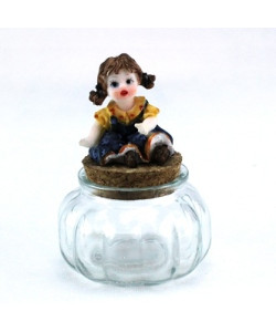 Barattolo in vetro con Bimba