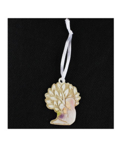 Magnete Calamita Albero della Vita in Resina Bimba Calice Prima Comunione Confettata Segnaposto