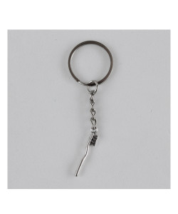 Portachiavi Ciondolo in Metallo Spazzolino da Denti Dentista Laurea Odontoiatria Confettata Segnaposto