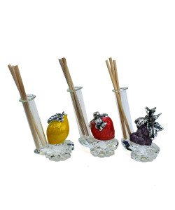 Profumatore in cristallo e Resina Barca a Vela Mare Marinaio Nozze Battesimo Comunione Compleanno Diffusore Profumo Ambienti