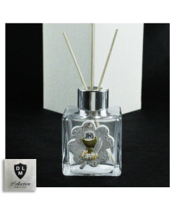 Profumatore in Vetro con Quadrifogli Calice della Prima Comunione e Vite