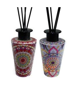Profumatore Moderno in Porcellana stile Etnico Colorato Mandala Geometrico Diffusore Profumo