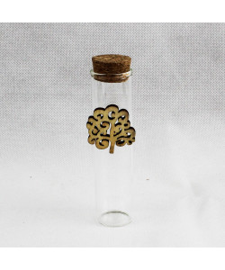 Provetta Barattolo Portaconfetti Albero della Vita Confettata Segnaposto Nozze