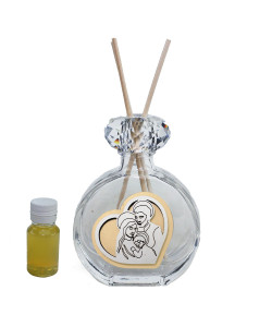 Profumatore in Cristallo Sacra Famiglia Matrimonio Nozze Diffusore per Ambienti Profumo