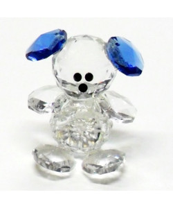 Orsetto in cristallo disponibile in vari colori   