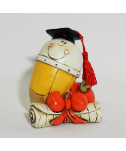 Salvadanai in ceramica vari soggetti per laurea