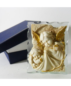 Icona con angelo custode