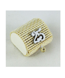 Scatolina Scatola Portaconfetti in Bambu Nozze 25 Anniversario Bambù Confettata Segnaposto