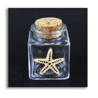 Barattolo-in-Vetro-Icona-in-Legno-Stella-Marina-Mare-Porta-Confetti