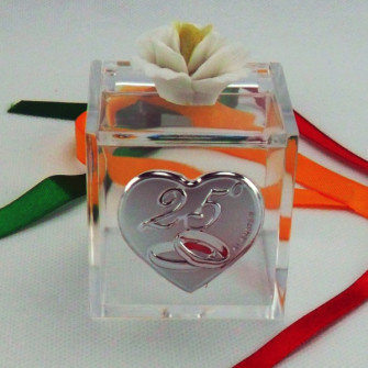 Scatoline per 25° anniversario di matrimonio