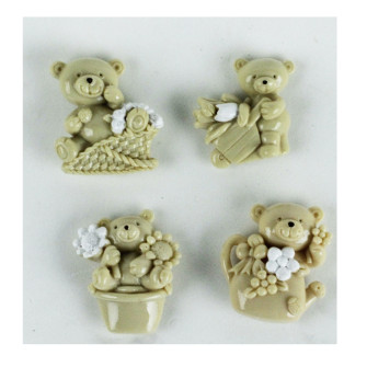 Calamita Magnete Animaletti Animali Elefantino Elefante Portafortuna Segnaposto Confettata