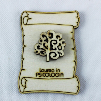 Calamita Magnete Pergamena Laurea in Psicologia