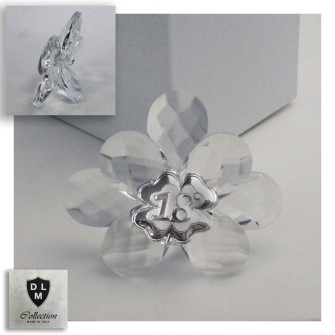 Icona Fiore in Cristallo 