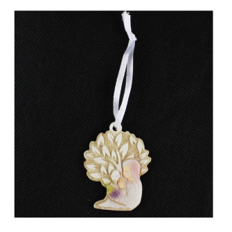 Magnete Calamita Albero della Vita in Resina Bimba Calice Prima Comunione Confettata Segnaposto