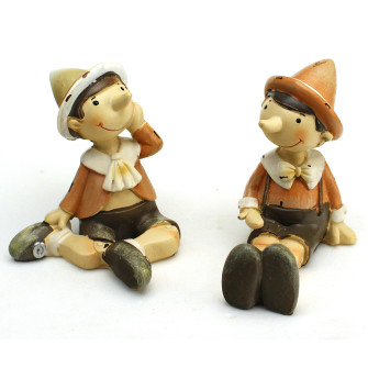 Pinocchio Burattino Medio Marionetta Favola Fiaba Nascita Battesimo Comunione Segnaposto Pensierino