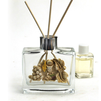 Profumatore in Vetro con Calice della Prima Comunione e Vite Diffusore per Ambienti Profumo