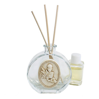 Profumatore in Vetro con Calice Diffusore per Ambienti Profumo Prima Comunione Diffusore