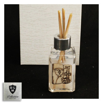 Profumatore in Vetro con Legno Libro Calice Comunione in legno Diffusore per Ambienti Profumo