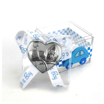 Scatolina per confetti con Cuore per Santa Cresima Confettata Segnaposto