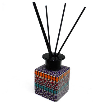 D8131 Profumatore Moderno linea Morena in Porcellana Bianco Panna con Sole Sun Shabby Chic Diffusore Profumo