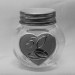 Barattolo in vetro 50 Anniversario di Matrimonio (kit 12 pezzi)