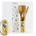 Bomboniera Utile Porta Posate Mestoli Cucina Chiave Madonna con Bambino in legno Shabby Chic
