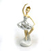 Ballerina in Posa Danza Classica Dance Musica in Porcellana Segnaposto Confettata Comunione Nascita