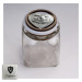 Barattolo in vetro Shabby Chic Tappo Cuore Laurea Cappello Tocco Pergamena Tesi Portaconfetti