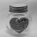 Barattolo in vetro con Fonte Battesimale (kit 12 pezzi)