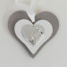 Icona cuore in legno per matrimonio completa di scatola