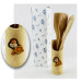 Bomboniera Utile Porta Posate Mestoli in legno Animali Elefante Leone Coniglio Orsetto Cucina Shabby Chic